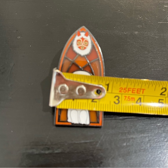 Loungefly Studio Ghibli Stained Glass of Princess Mononoke Kodama Portrait Pin - Picture 11 of 11